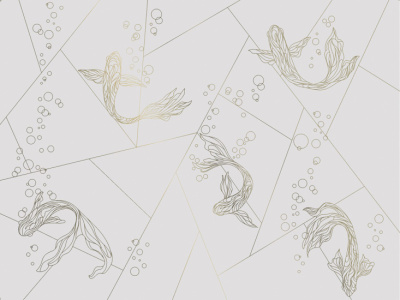 Фреска на флизелиновой основе с покрытием водно-дисперсионной краской. Роспись изображения выполняется золотым, серебрянным или платиновым пигментами