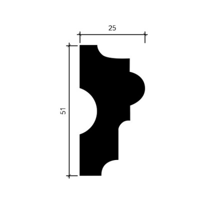 Молдинг 1.51.304 гибкий