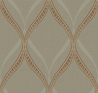 Wallquest Gatsby GA30505 для спальни для гостиной для загородного дома для комнаты коричневый