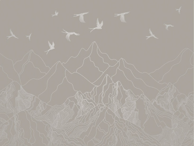 Фреска на флизелиновой основе с покрытием водно-дисперсионной краской. Роспись изображения выполняется золотым, серебрянным или платиновым пигментами