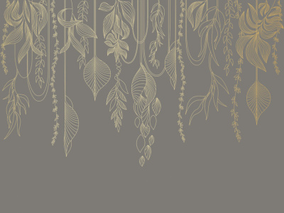 Фреска на флизелиновой основе с покрытием водно-дисперсионной краской. Роспись изображения выполняется золотым, серебрянным или платиновым пигментами