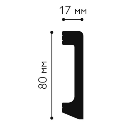 Плинтус MS235