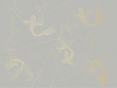 Фреска на флизелиновой основе с покрытием водно-дисперсионной краской. Роспись изображения выполняется золотым, серебрянным или платиновым пигментами