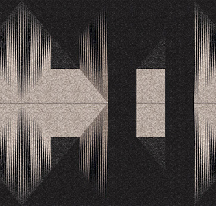 CO.DE  Co.De 01 шёлк на флизелине B4901 RX для гостиной для кабинета для комнаты серый темно-серый серо-бежевый черный