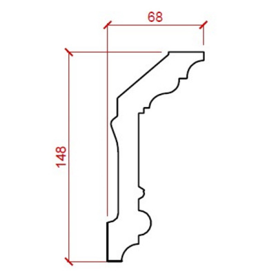 Карниз 1.50.163 гибкий