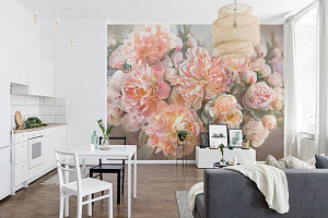 La Stanza Alba 800251 для спальни для гостиной для загородного дома для комнаты бежевый персиковый розовый