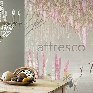 Affresco Exclusive AB314-COL1 для спальни для гостиной для загородного дома для комнаты серый сиреневый фисташковый