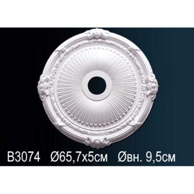 Розетка B3074, Dвн.=95 мм.