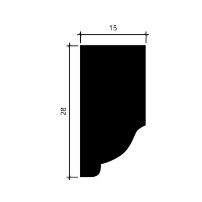 Молдинг 1.51.305 гибкий