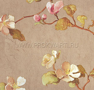 York Hand Painted III HP0414 для спальни для гостиной для загородного дома для комнаты коричневый