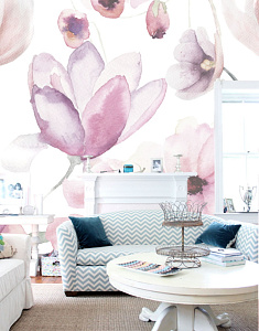 Respace Respace Поднебесье пастельные для спальни для гостиной для загородного дома для комнаты белый розовый
