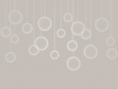 Фреска на флизелиновой основе с покрытием водно-дисперсионной краской. Роспись изображения выполняется золотым, серебрянным или платиновым пигментами