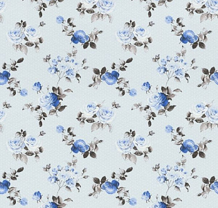 Rasch Textil Petite Fleur 4 288727 для спальни для гостиной для загородного дома для комнаты голубой