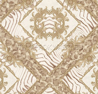 A.S. Creation Versace III 34904-1 для кухни для спальни для гостиной для загородного дома для комнаты бежевый