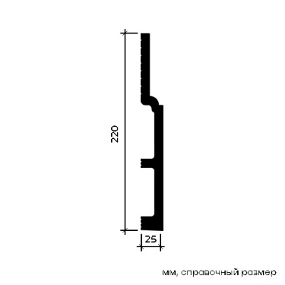Плинтус 6.50.803