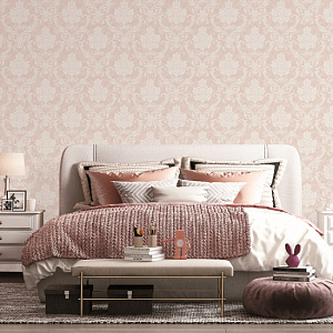 Bernardo Bartalucci Carnazza 5055-3 для спальни для гостиной для кабинета для загородного дома для комнаты белый розовый