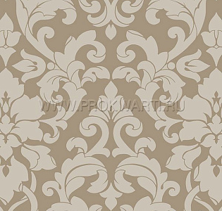 Aura Stripes & Damasks DS29716 для спальни для гостиной для кабинета для загородного дома для комнаты кофейный капучино