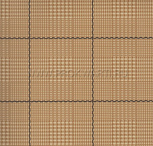 York Houndstooth ML1351 для кабинета для загородного дома для комнаты для прихожей горчичный
