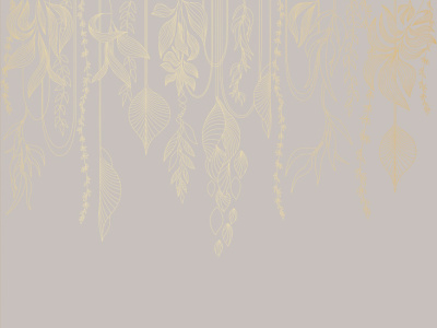 Фреска на флизелиновой основе с покрытием водно-дисперсионной краской. Роспись изображения выполняется золотым, серебрянным или платиновым пигментами