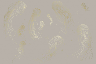 Фреска на флизелиновой основе с покрытием водно-дисперсионной краской. Роспись изображения выполняется золотым, серебрянным или платиновым пигментами