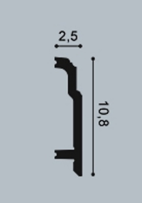 Плинтус SX155