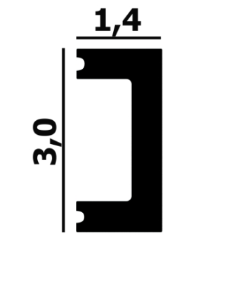 Молдинг P123