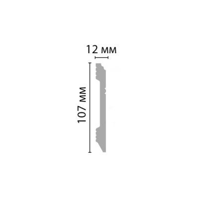 Плинтус D105F гибкий