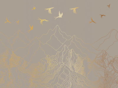 Фреска на флизелиновой основе с покрытием водно-дисперсионной краской. Роспись изображения выполняется золотым, серебрянным или платиновым пигментами