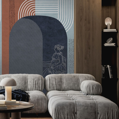 Фреска, бесшовные обои, шовные фотообои. Текстура на выбор