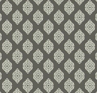 York Waverly Small Prints WP2482 для спальни для гостиной для загородного дома для комнаты черно-белый