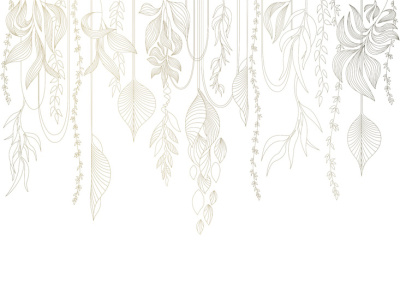 Фреска на флизелиновой основе с покрытием водно-дисперсионной краской. Роспись изображения выполняется золотым, серебрянным или платиновым пигментами