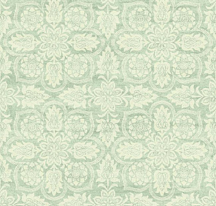 York Waverly Classics II WC7502 для спальни для гостиной для загородного дома для комнаты салатовый