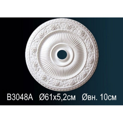 Розетка B3048A, Dнар.=610 мм, Dвн.=100 мм.