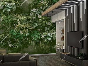 Affresco Fine Art RE908-COL1 для спальни для гостиной для загородного дома для комнаты зеленый