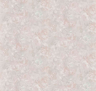 Zambaiti Parati Satin Flowers 446 44659 для кухни для спальни для гостиной для загородного дома для комнаты белый розовый