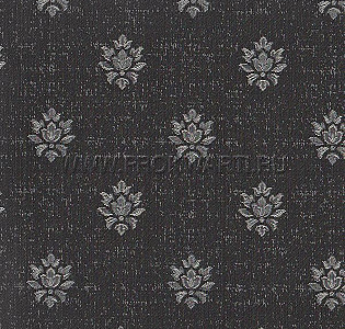 Print4 Via Monte Napoleone 4620 KK2 для спальни для гостиной для кабинета для загородного дома для комнаты темно-серый черный