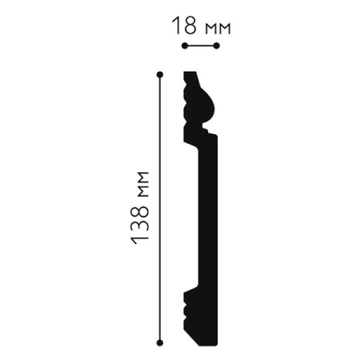 Плинтус MS118