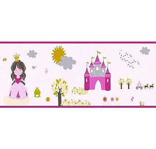 A.S. Creation Little Stars 35853-1 для детской розовый
