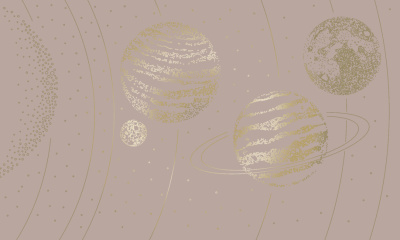 Фреска на флизелиновой основе с покрытием водно-дисперсионной краской. Роспись изображения выполняется золотым, серебрянным или платиновым пигментами