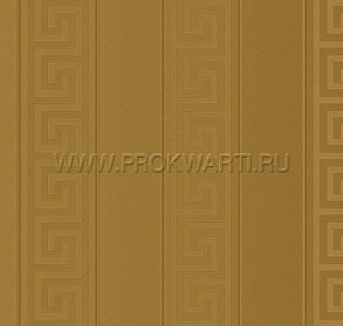 93524-2 A.S. Creation Versace III 93524-2 для коридора для кабинета для загородного дома для комнаты для прихожей горчичный