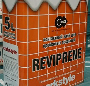 Corkstyle Клей Контактный клей для пробковых покрытий Reviprene (Sintapren), 5л.