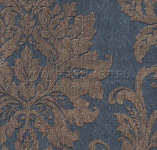 VB3104 Grandeco Villa Borghese VB3104 для спальни для гостиной для кабинета для загородного дома для комнаты синий