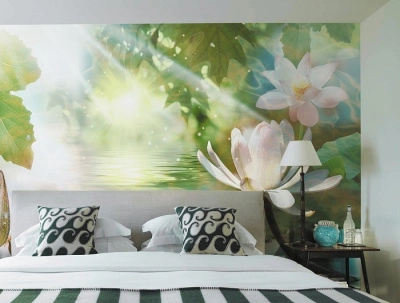 Фреска из декоративной штукатурки на флизелиновой основе