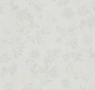 Zambaiti Parati Satin Flowers IV Z66805 для кухни для спальни для гостиной для загородного дома для комнаты белый