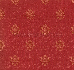 Print4 Via Monte Napoleone 4620 RR2 для спальни для гостиной для кабинета для загородного дома для комнаты красный