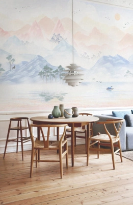 Фотопанно флизелиновое с акриловым покрытием. По запросу возможно изготовление в других цветах