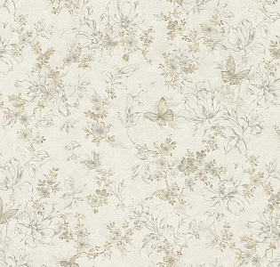 Emiliana Parati Блюмарин 5 (Blumarine 5) BM29028 для кухни для спальни для гостиной для коридора для загородного дома для комнаты белый