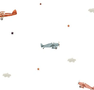 AdaWall Kids 8907-1 для детской белый