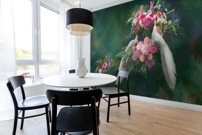 Фреска из декоративной штукатурки на флизелиновой основе