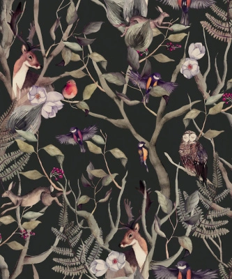 Обои (панно) флизелиновые 180 гр./кв.м. (матовый флизелин). При длине рулона 7,2 м. с учетом раппорта рисунка при высоте потолка от 2,4 м. до 3,0 м. получается не менее 2-х полос с рулона